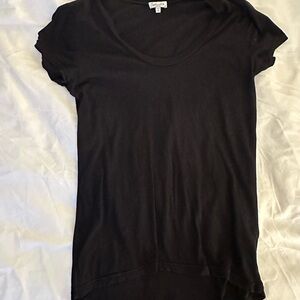 Splendid Black Short Sleeve Tee